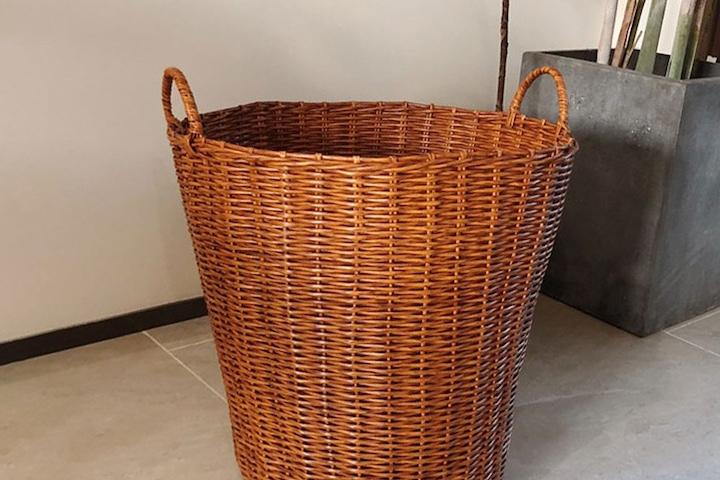 라탄 빨래바구니 2size