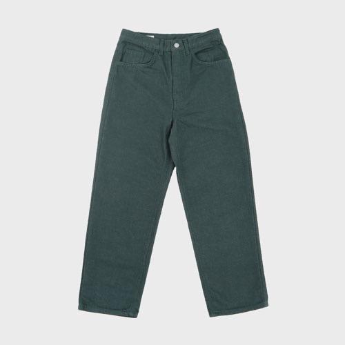 Sashiko Pocket Denim (Green)