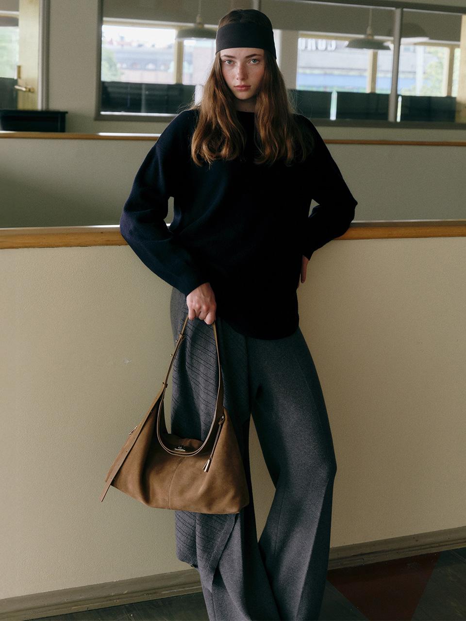 셀리 숄더백 스웨이드 LW5AD4650_LT