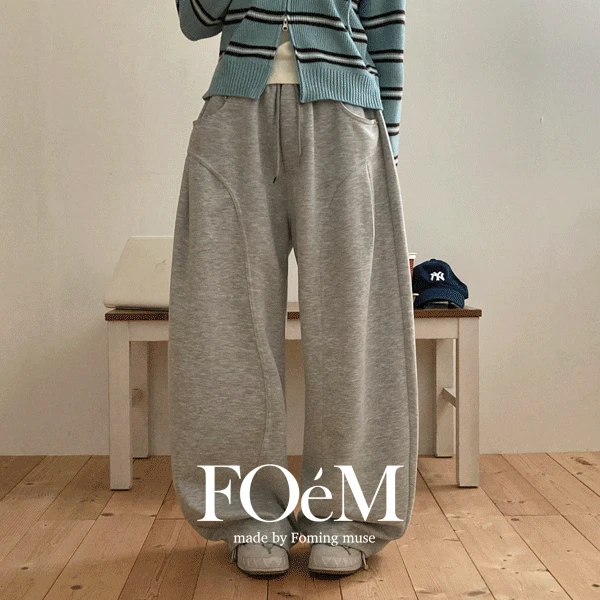 [1+1][단독][숏,롱][공용] 벌룬핏 스트링 트레이닝 팬츠