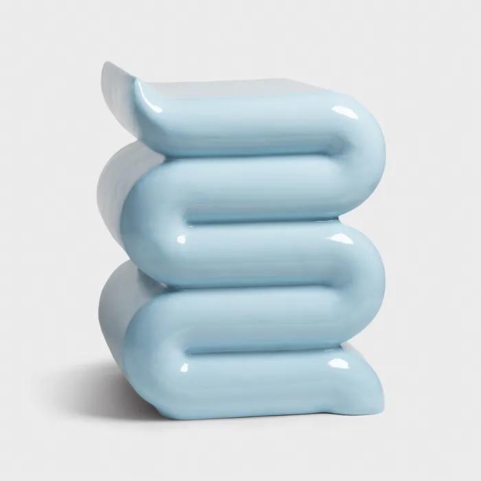 DISPLAY STAND WHIP - SKY BLUE