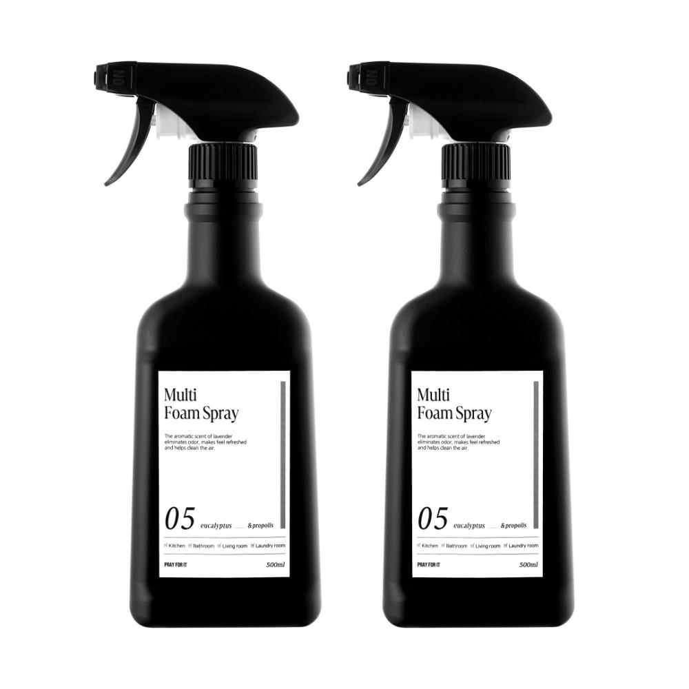 다목적클리너 찌든때 세제 주방 싱크대 렌지 후드 기름때제거 인덕션 청소 멀티폼세제 2개