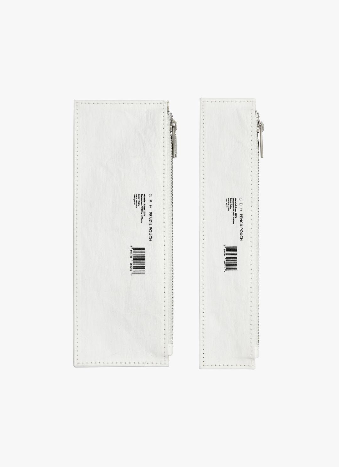 PENCIL POUCH / IVORY / 2 SIZE