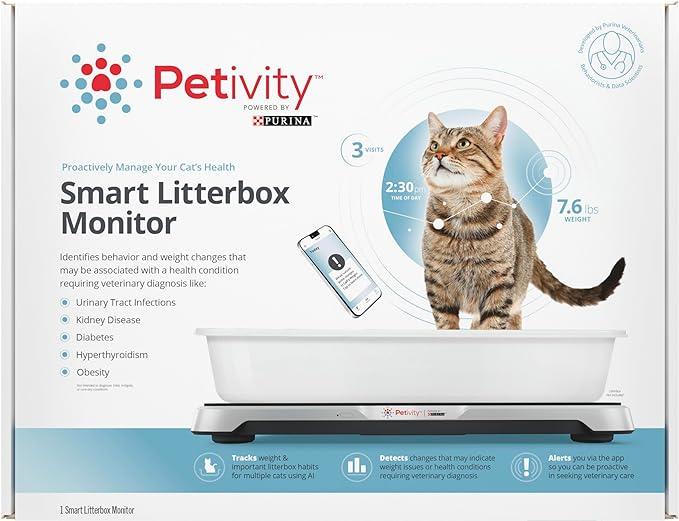 Smart Litterbox Health Monitoring System for Cat Health - 5.5 lb. Box