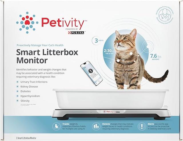 Smart Litterbox Health Monitoring System for Cat Health - 5.5 lb. Box