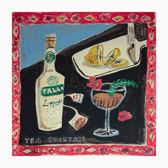 [Poster&Card] Camellia Tea Cocktail