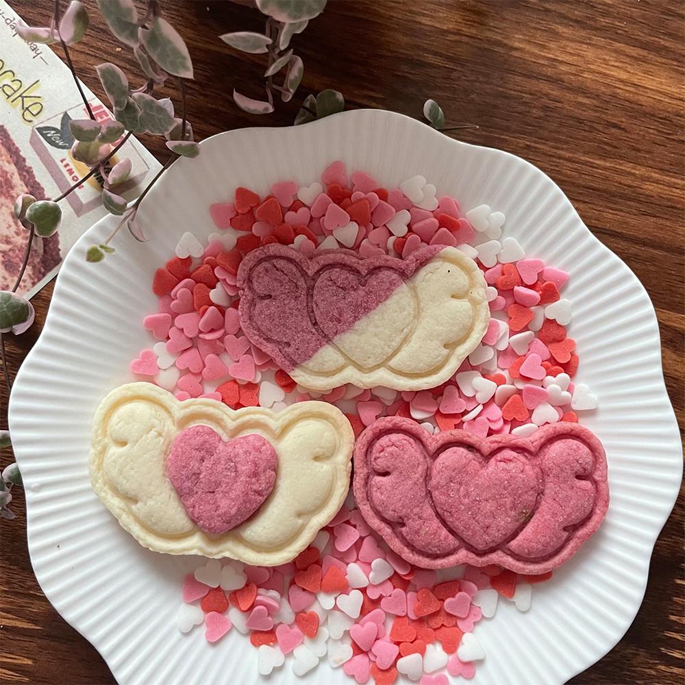 하트윙 하트 찍기틀 발렌타인데이 쿠키 만들기