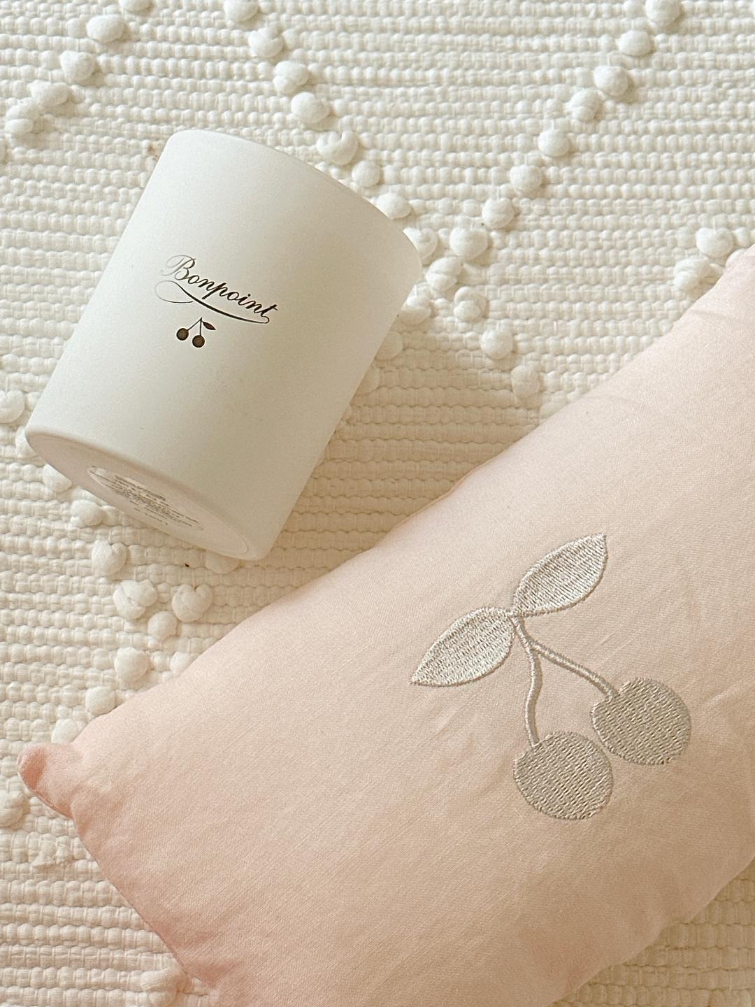 자수체리 미니쿠션