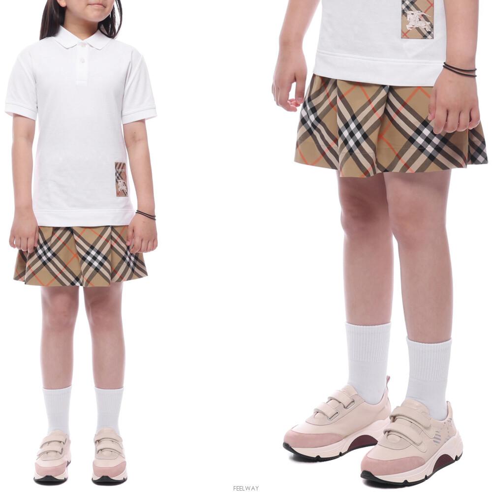 25SS_0616 체크 스커트 8096413_SAND