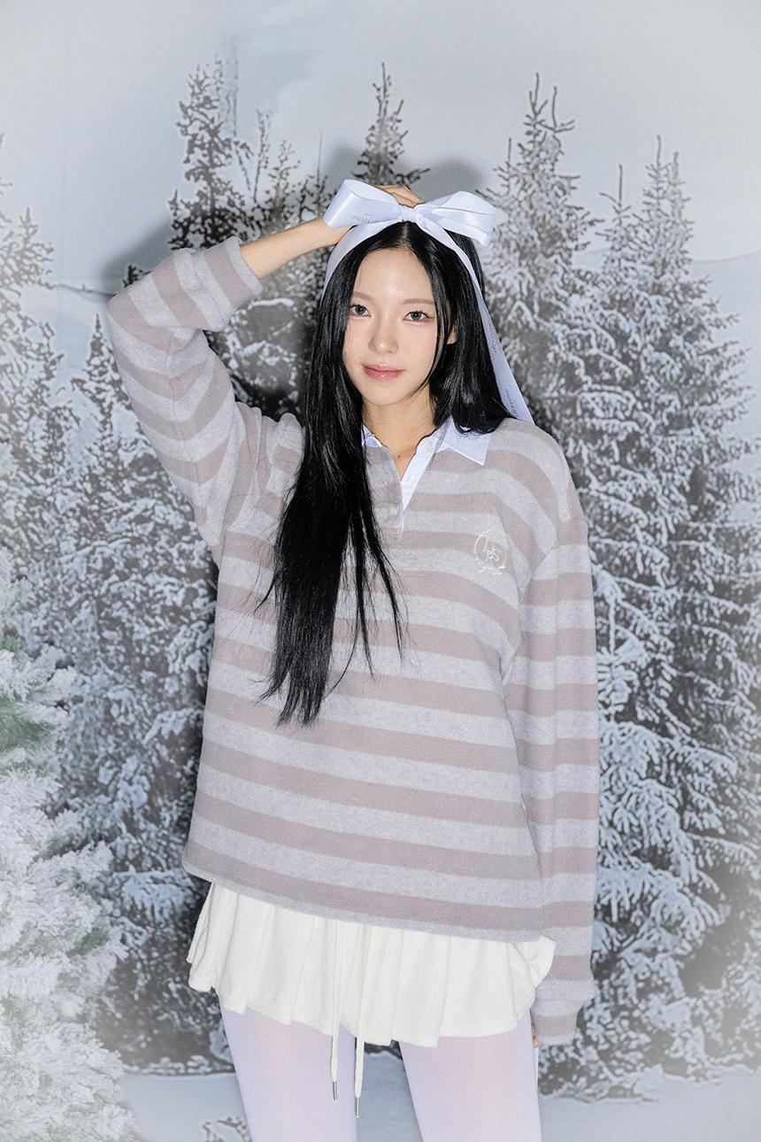 COTTON CANDY RUGBY TEE (PURPLE)