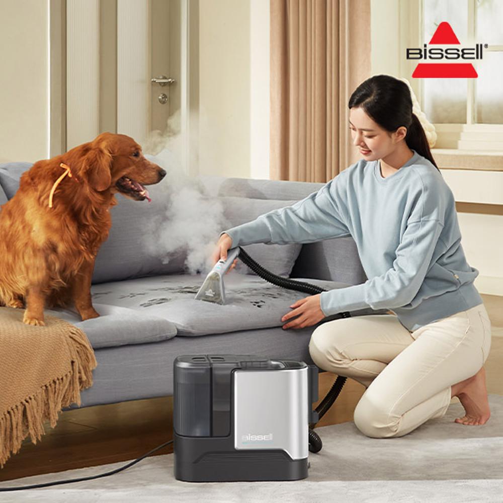 비쎌 스팟클린 하이드로 스팀 3791S 습식 스팀청소기 빈대퇴치 고온 살균 소파얼룩제거