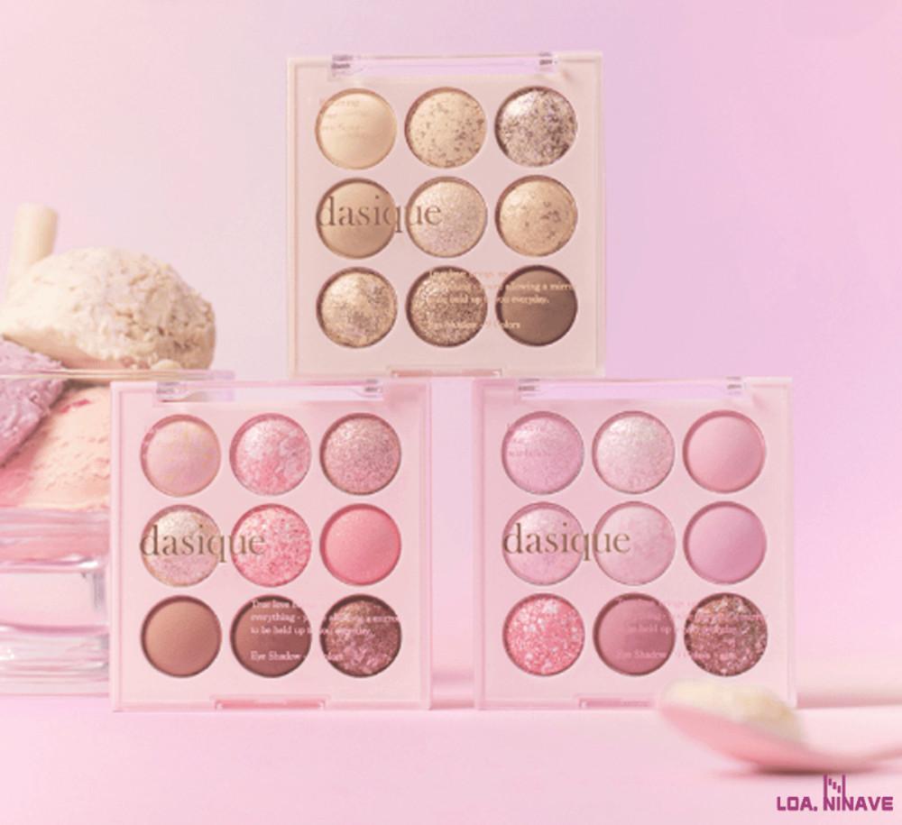 NEW 데이지크 섀도우 팔레트 캔디베리 블루베리소르베 아몬드바닐라(+아이스크림 네일)