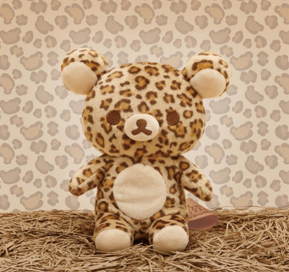 산엑스 20colors 호피무늬 리락쿠마 장식인형