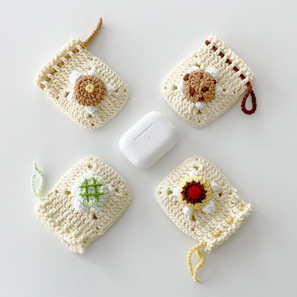 [도안] 거북이 모티브 에어팟 파우치 (S,M)