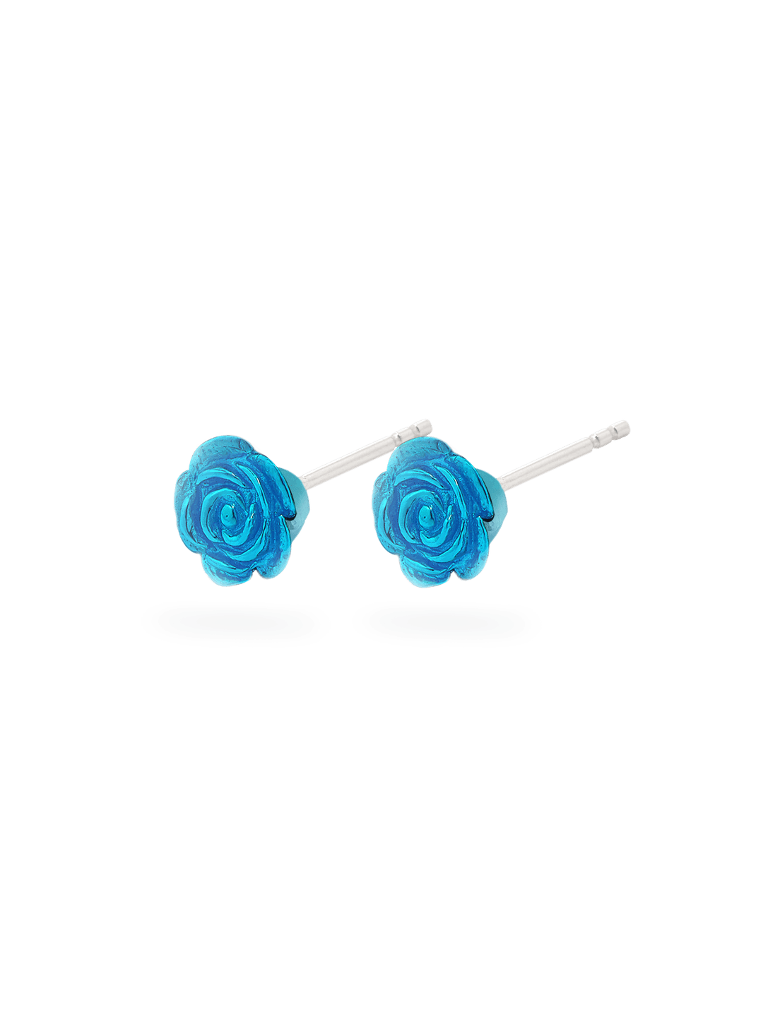 Rose Fatale Earring-Blue