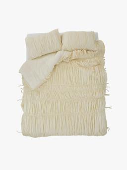 Big waves duvet cover - ivory