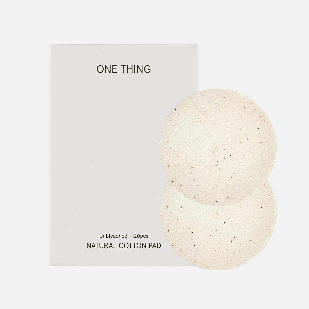 원씽 무표백 순면패드 대용량 120매 스킨팩 화장솜