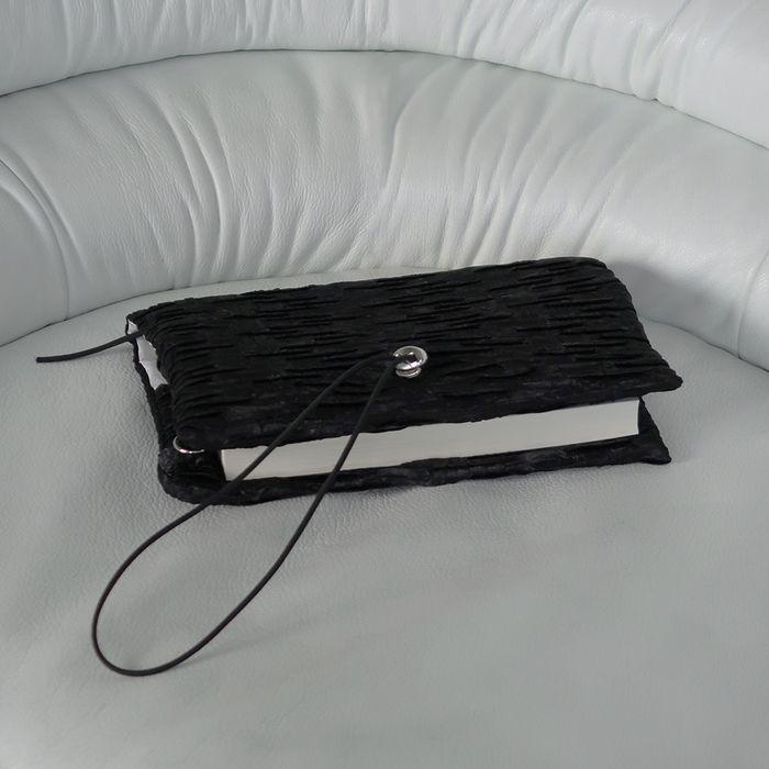 시그니처 북커버 - 블랙 (Handmade)