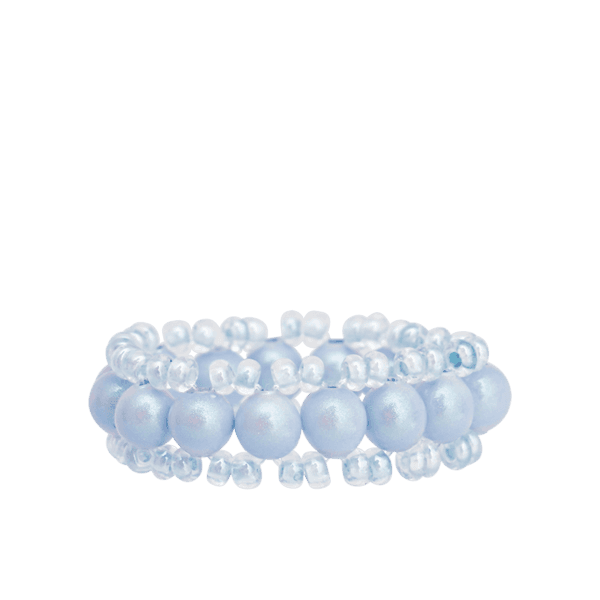 Bubble Beads Ring (Sky Blue)