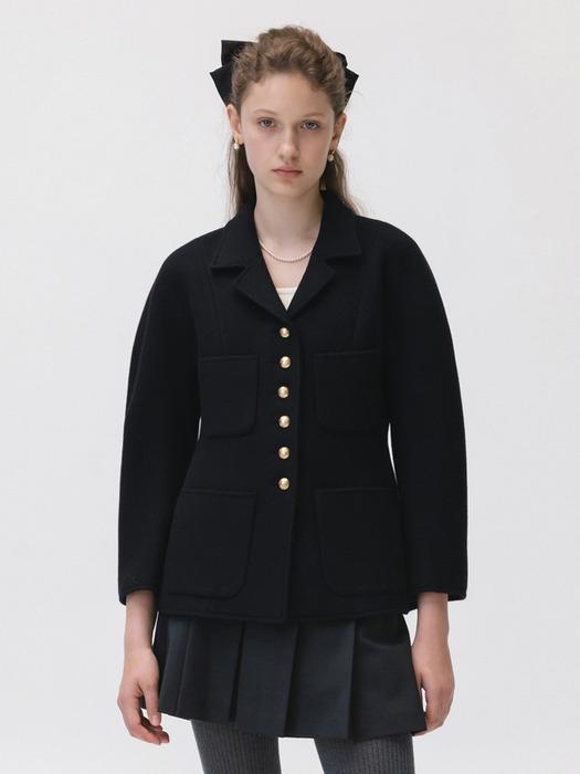 [단독] Classy Volume Jacket Black (JWJA4E900BK)