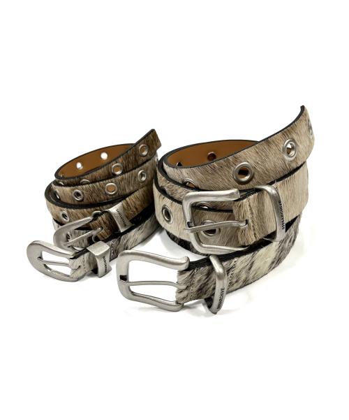 Real Cowhide Eyelet Belt