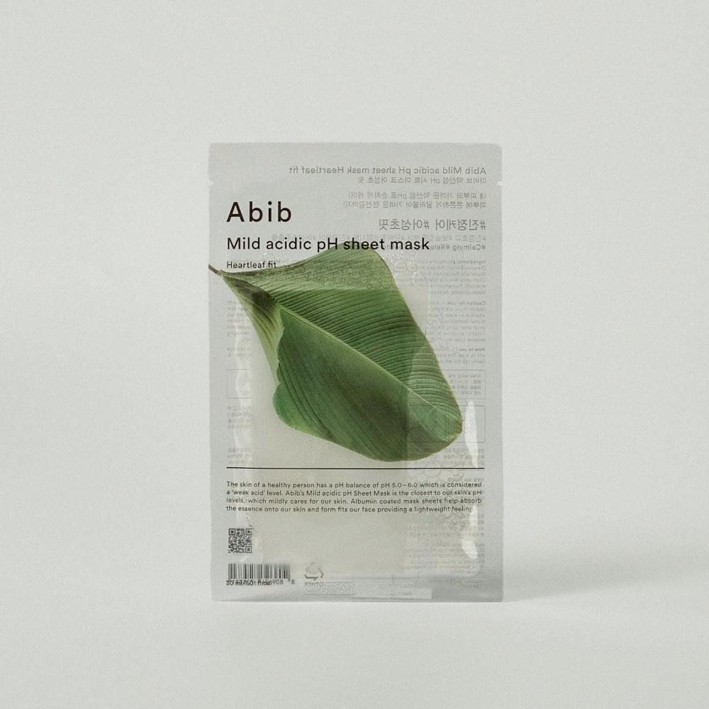 약산성 pH 시트 마스크 어성초 핏 30ml : Abib