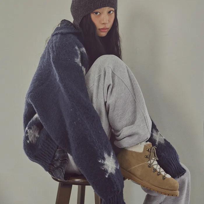 마운틴 윈터 부츠 R25U101 (베이지 스웨이드)