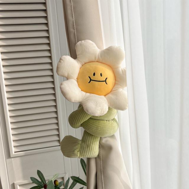 커튼집게 카페소품 타이백 방꾸미기 커튼끈 미니소품 후사고리 홀더 인테리어소품 귀여운 꽃잎 집들이선물 친구 생일