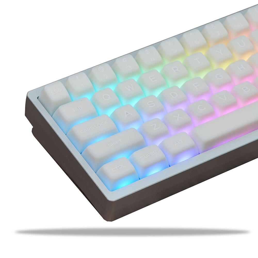 투명키캡 우유 키캡 도자기 상아 조약돌 SA 이중사출 반투명