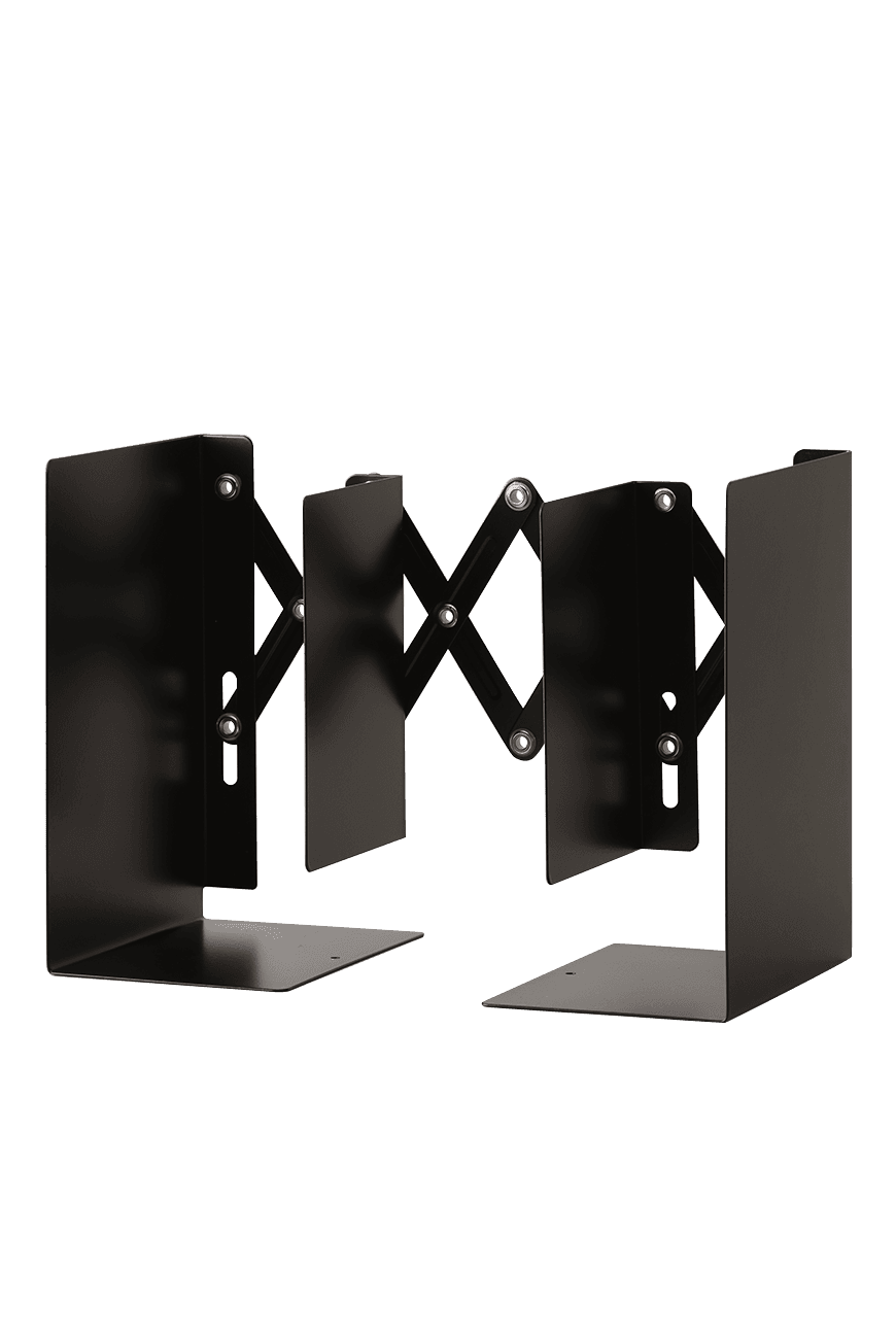 Telescopic Bookend - Black