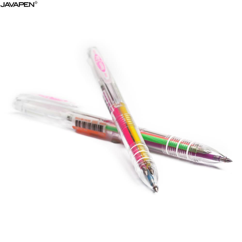 [자바펜] 0.5 네온3겔 중성 형광 볼펜