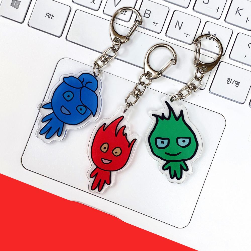 불소년 물소녀 키링 (3 option)