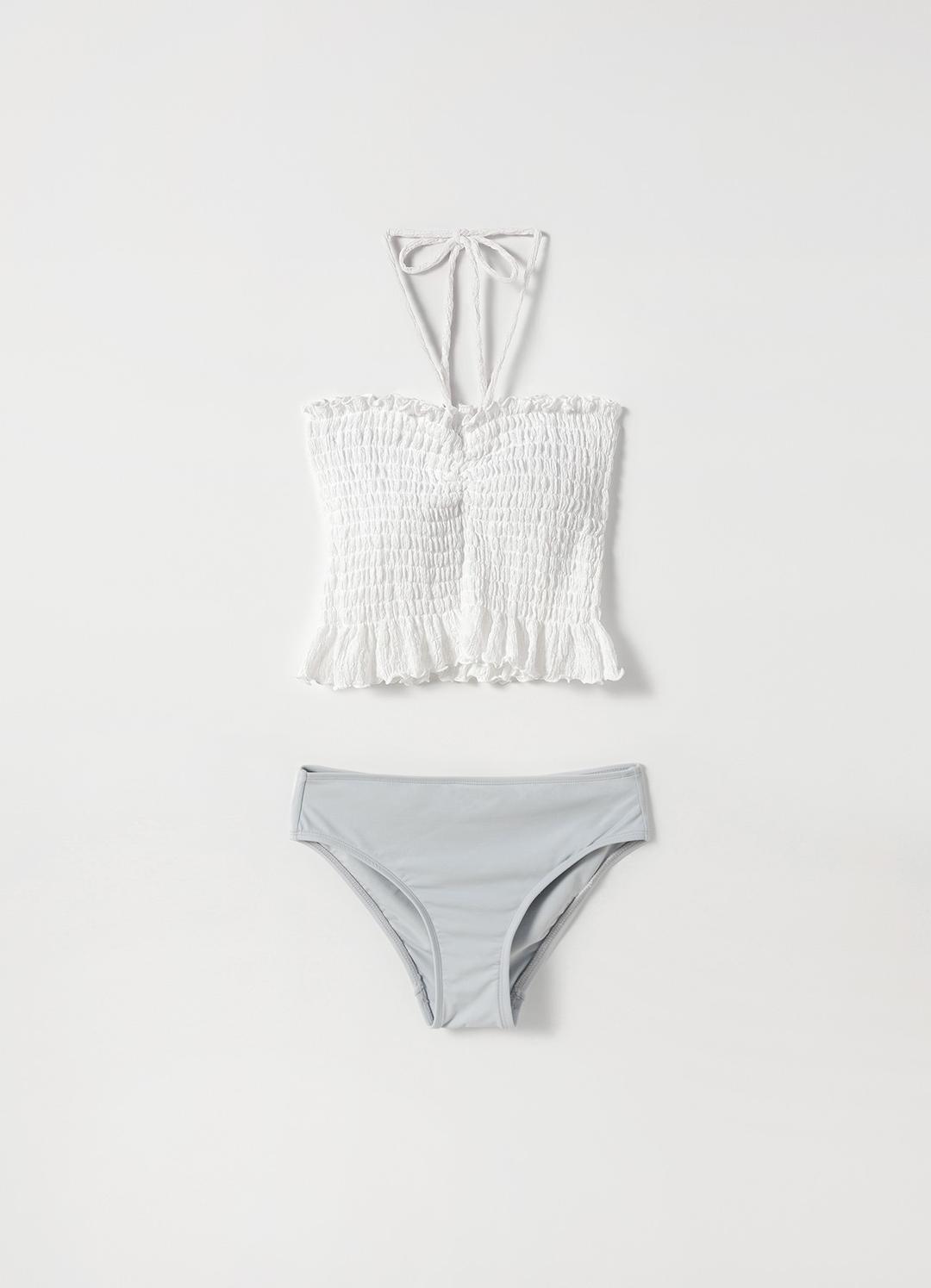 [스키니피그'S PICK] Tuei Smoked Bikini(White)