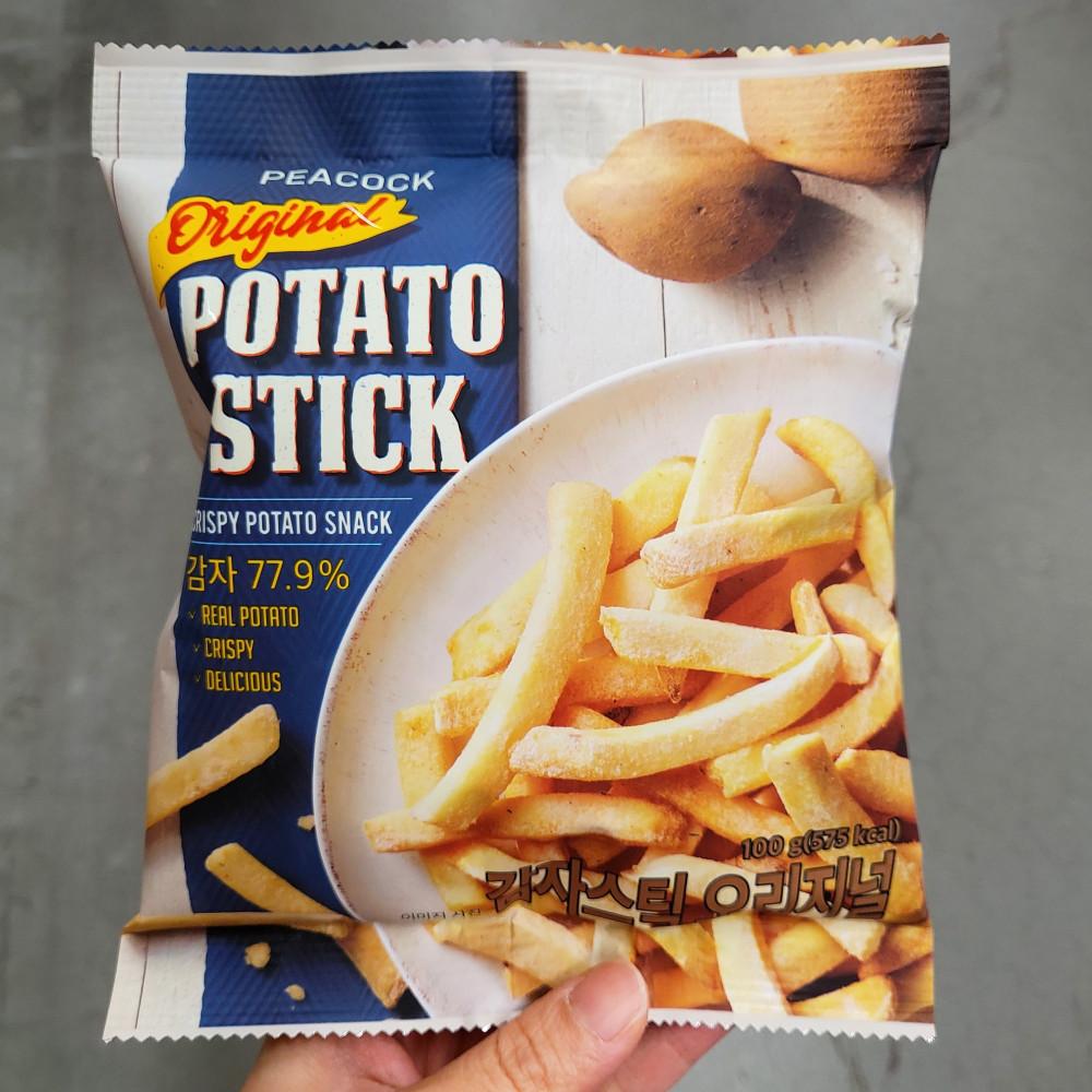 피코크 감자스틱 오리지널맛 100g