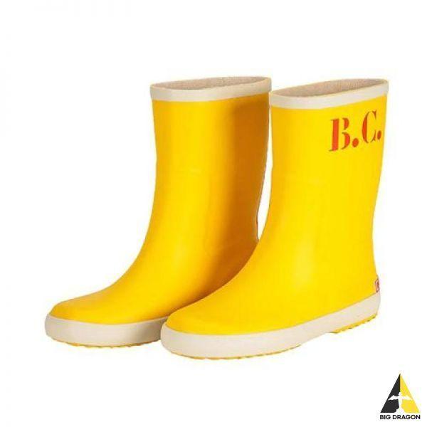 BOBO CHOSES 23SS 보보쇼즈 키즈 B.C 레인부츠 옐로우 123AI019