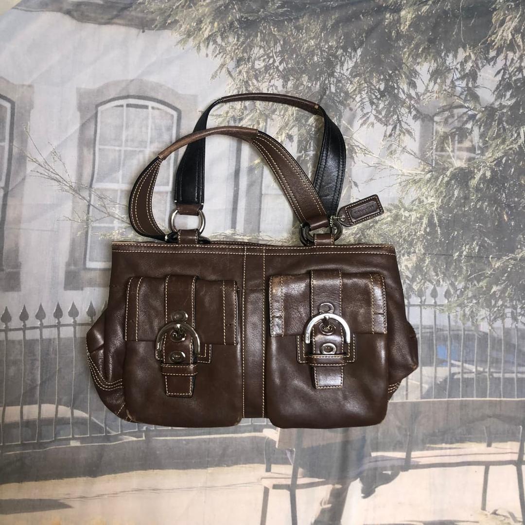 Vintage ❦ Coach a small song tote bag | 후루츠패밀리