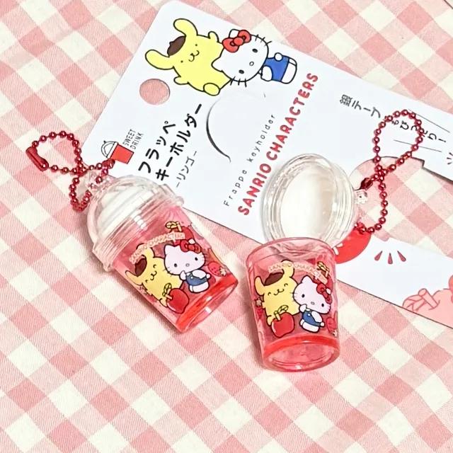[당일출고] 일본 산리오 헬로키티 파르페 키링 스윗 디저트 에어팟 고리 가챠 키링 악세사리 친구 선물 키치