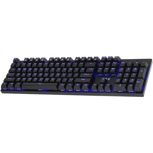 COX 교체축 LED 게이밍 기계식 유선키보드 갈축