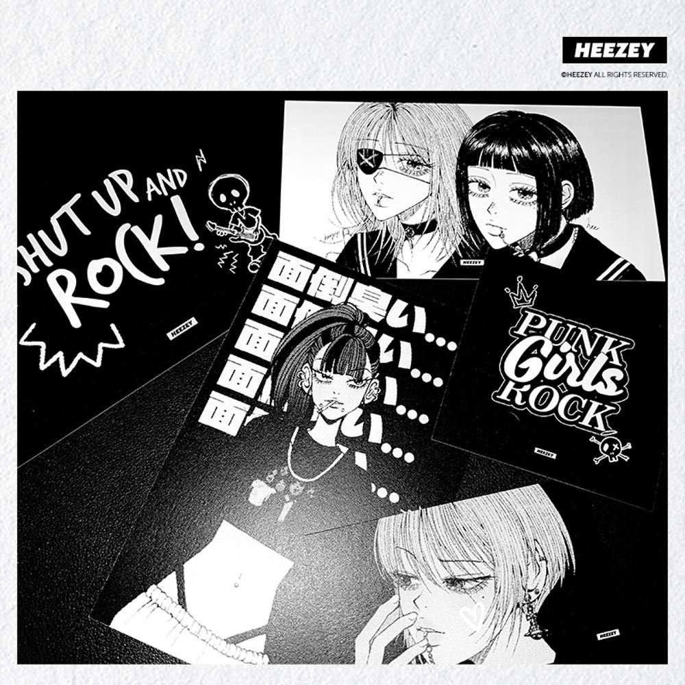 EVERYTHING BLACK 엽서 세트