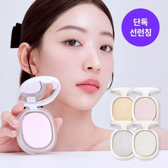 [002 라이트핑크 단독선런칭/퍼프내장] 아멜리 베이크드파우더 4종