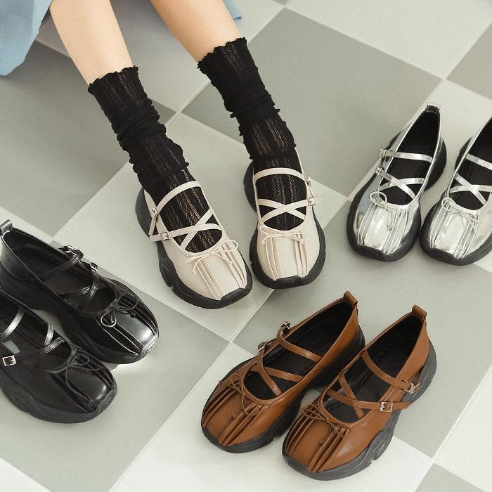 ljh7026 platform ribbon maryjane _ 2colors