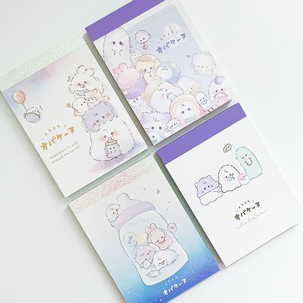 크럭스 요치요치 오바케누 미니 떡메모지