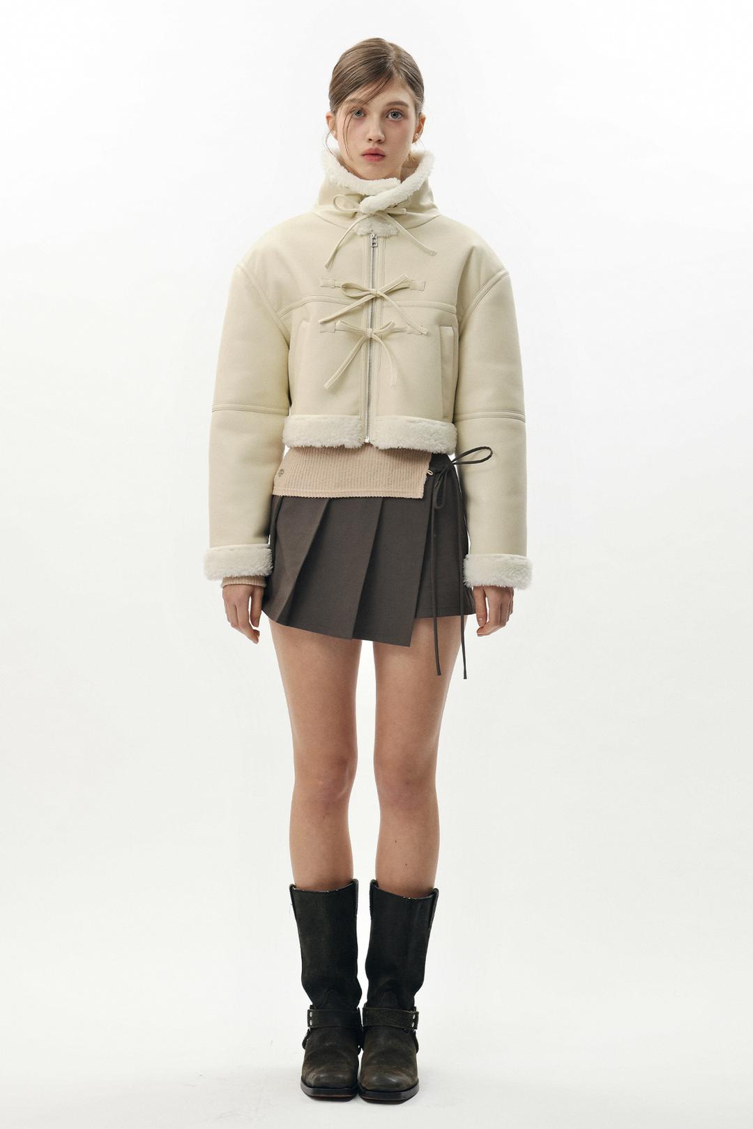[12/19~] LUCY MUSTANG JACKET cream