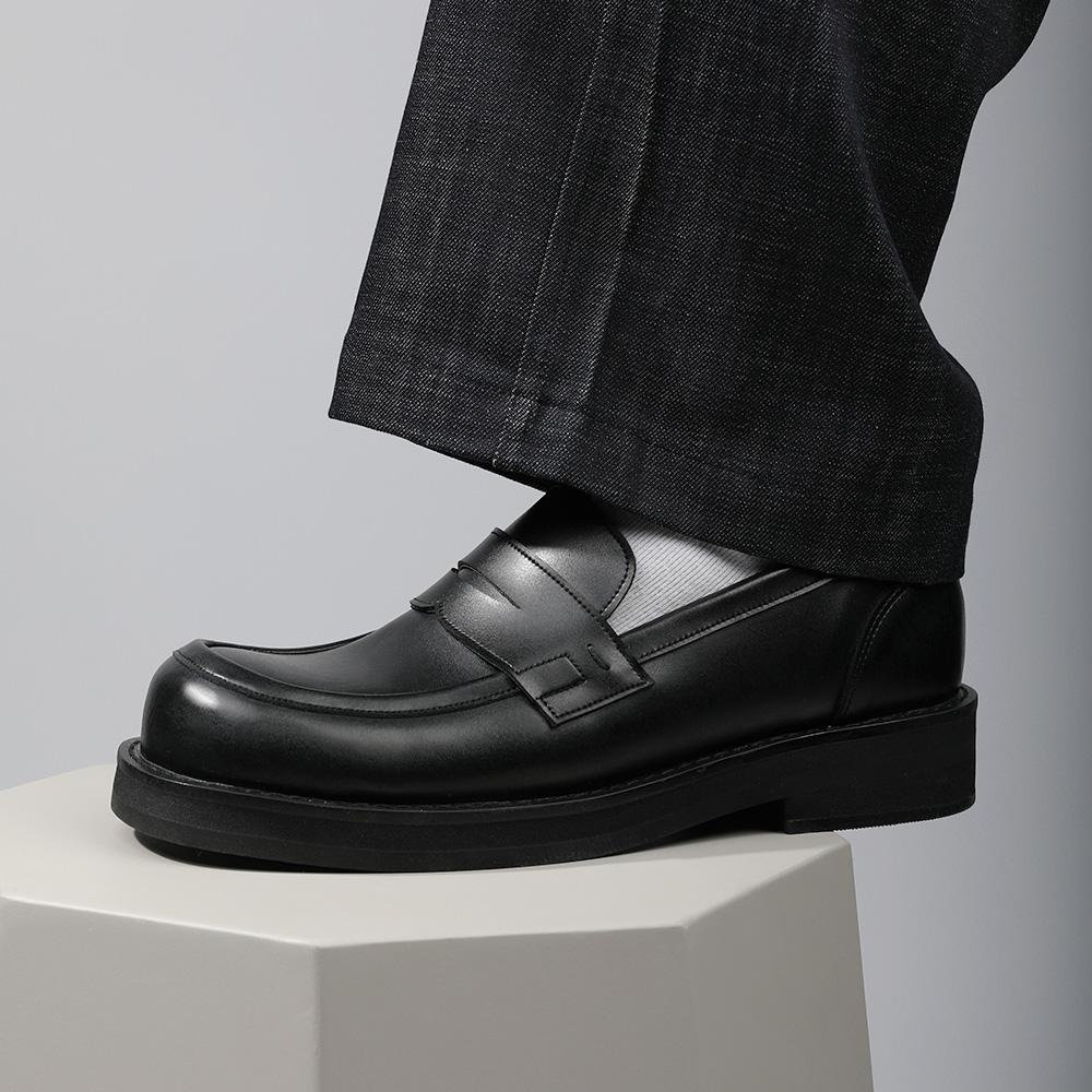 SECOND.A_Minimal Bold Shape Penny Loafer_2NDF4800GB