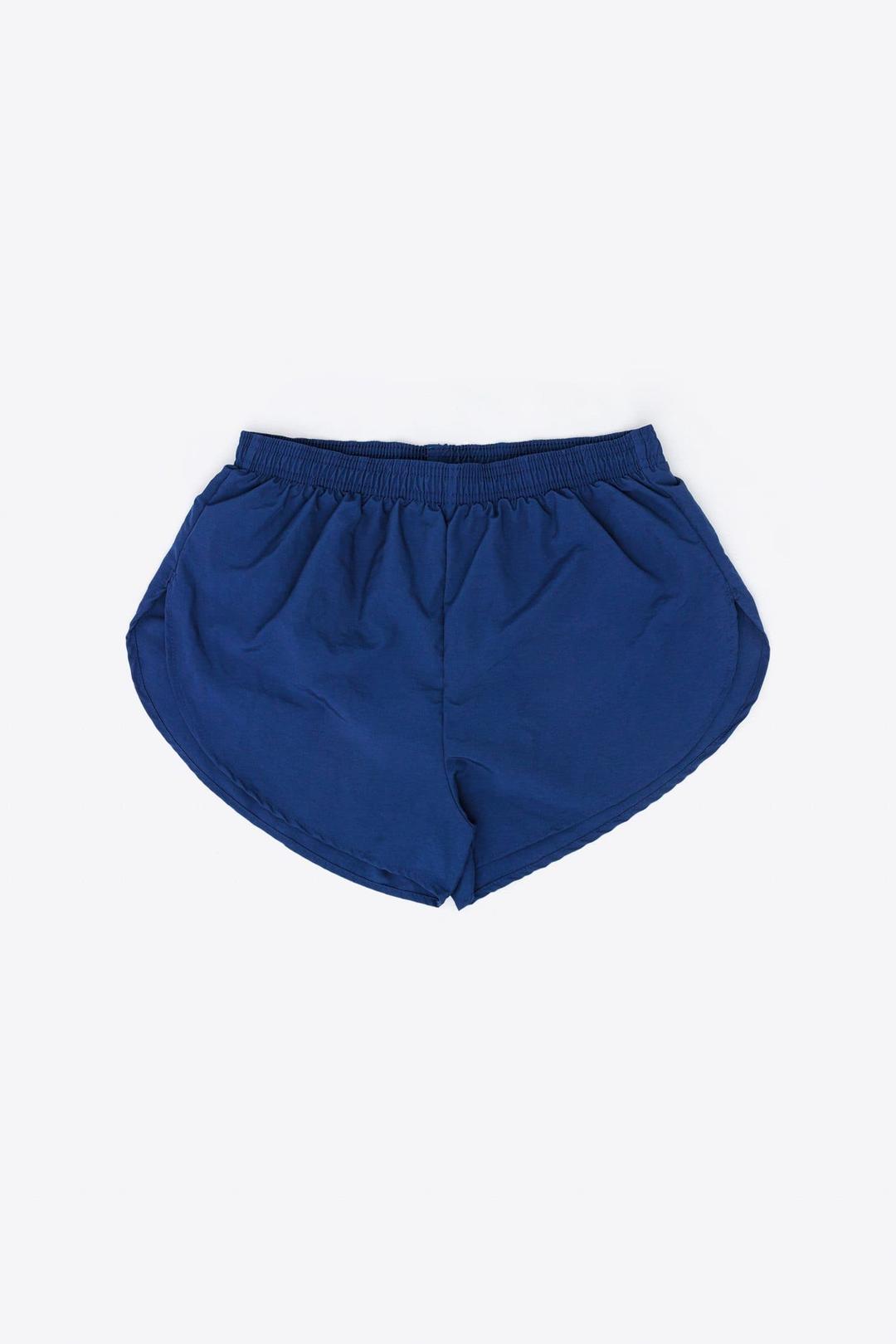 RNF304 - Nylon Taffeta Shorts - Navy / XS