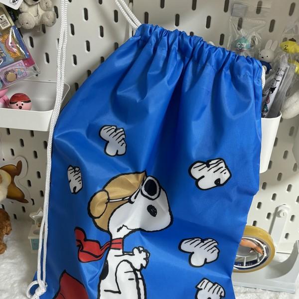 스누피 신발 주머니