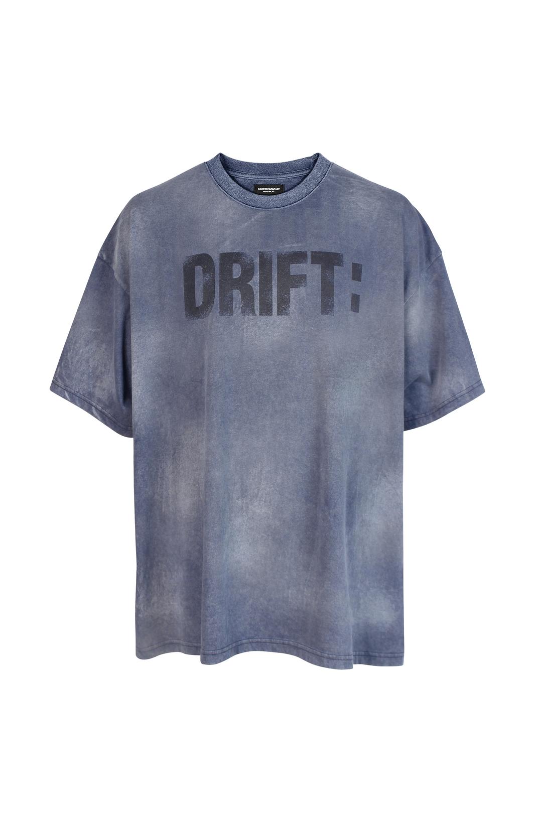 FAR WAHSED "DRIFT\" T-SHIRTS_NAVY