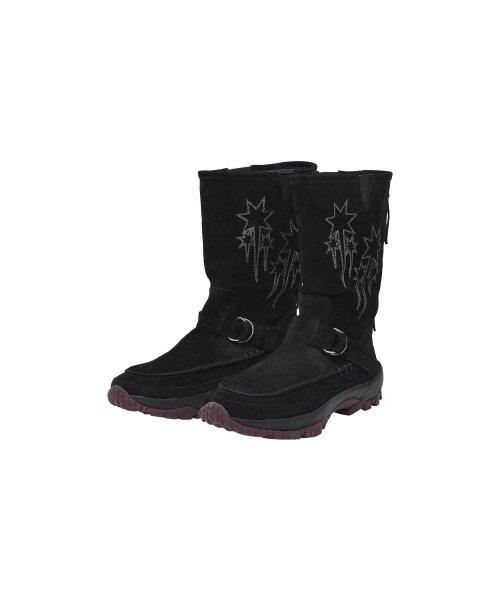 [X NOTTZ]WESTERN LONG BOOTS_BLACK(NGNZ001)