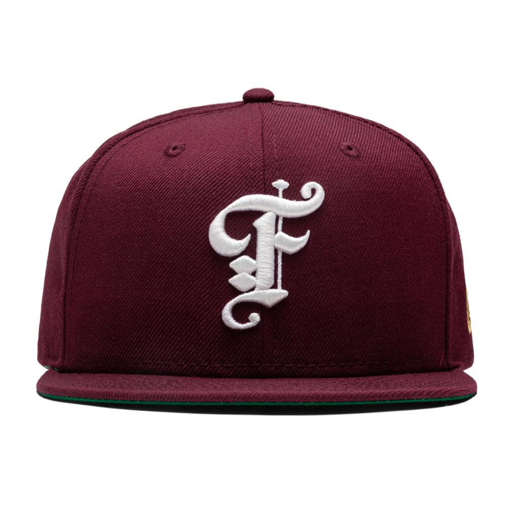 Feature x New Era Plaza Chapter Fitted Cap - Maroon - Red / 7