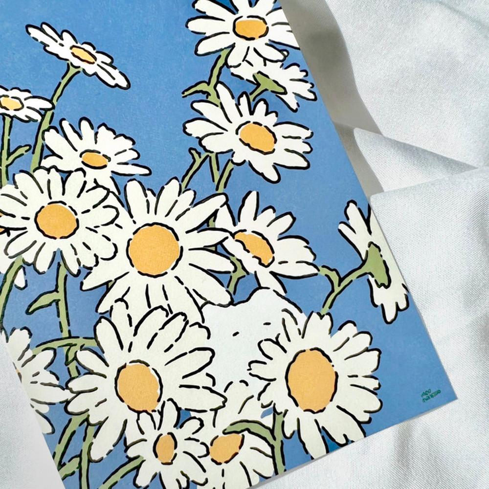 냥냥몬스터즈 숨바꼭질 데이지 일러스트 엽서